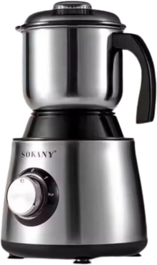 Sokany Elektrische Koffiemolen Koffiebonen Maler Voor Kruiden Noten & Specerijen Snel & Stil BPA-vrij