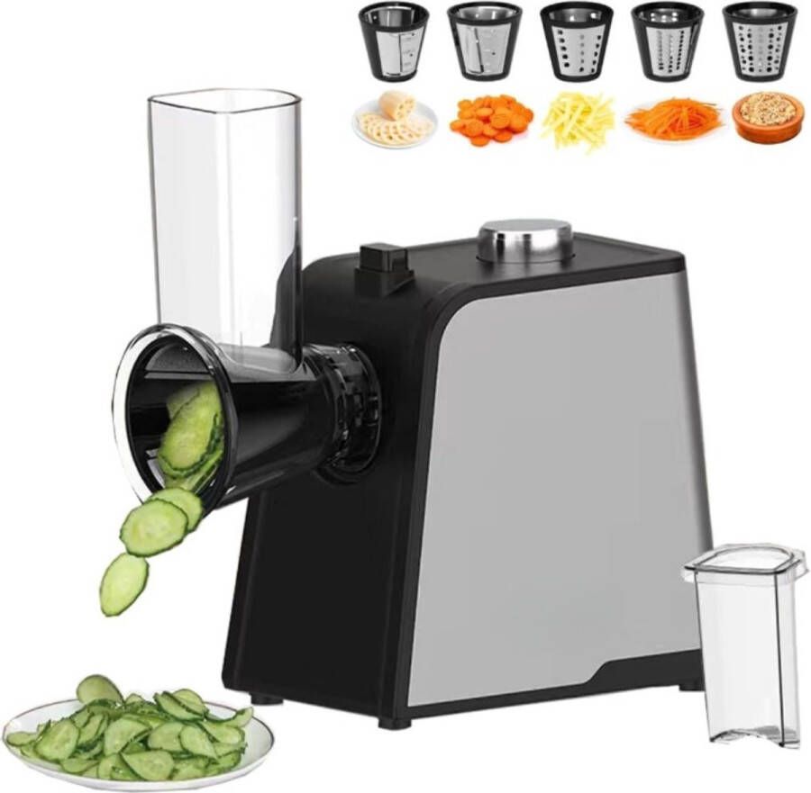 Sokany Groentesnijder Electrisch Groentesnijder 5 In 1 Snijder Groentehakker Groentesnijder Multifunctioneel Groentesnijder Machine Groentensnijder Electrisch Groentehakker Elektrisch Elektrische Groentesnijder Elektrische Rasp