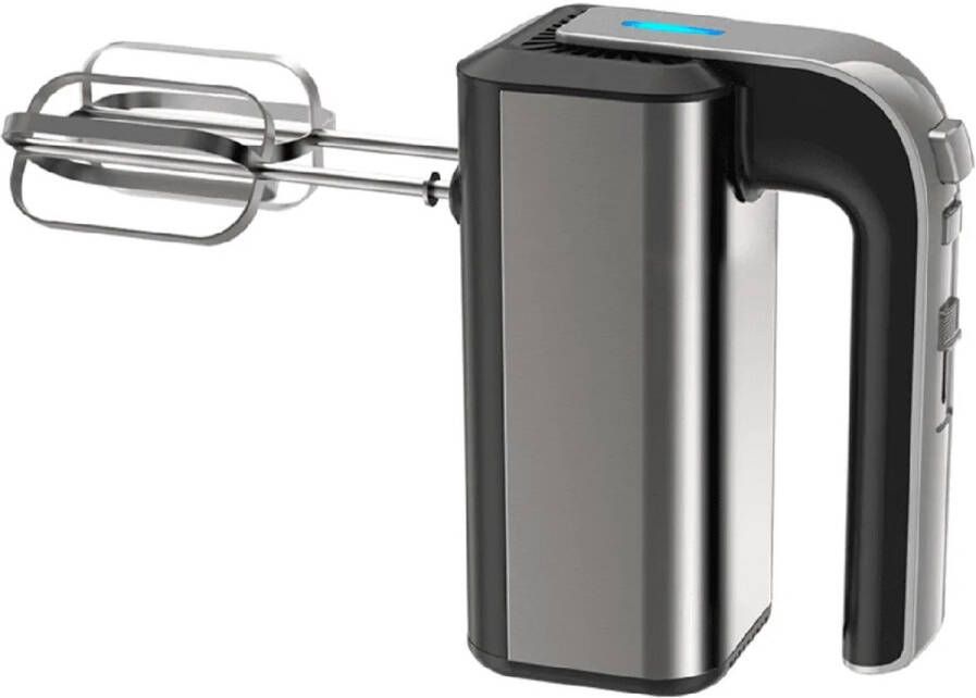 Sokany Handmixer met 5 Snelheden – Extra Krachtig 500W – Dubbele Kloppers & Deeghaken – Compacte Keukenmachine – Elektrische Handklopper – Zwart – Incl. Accessoires