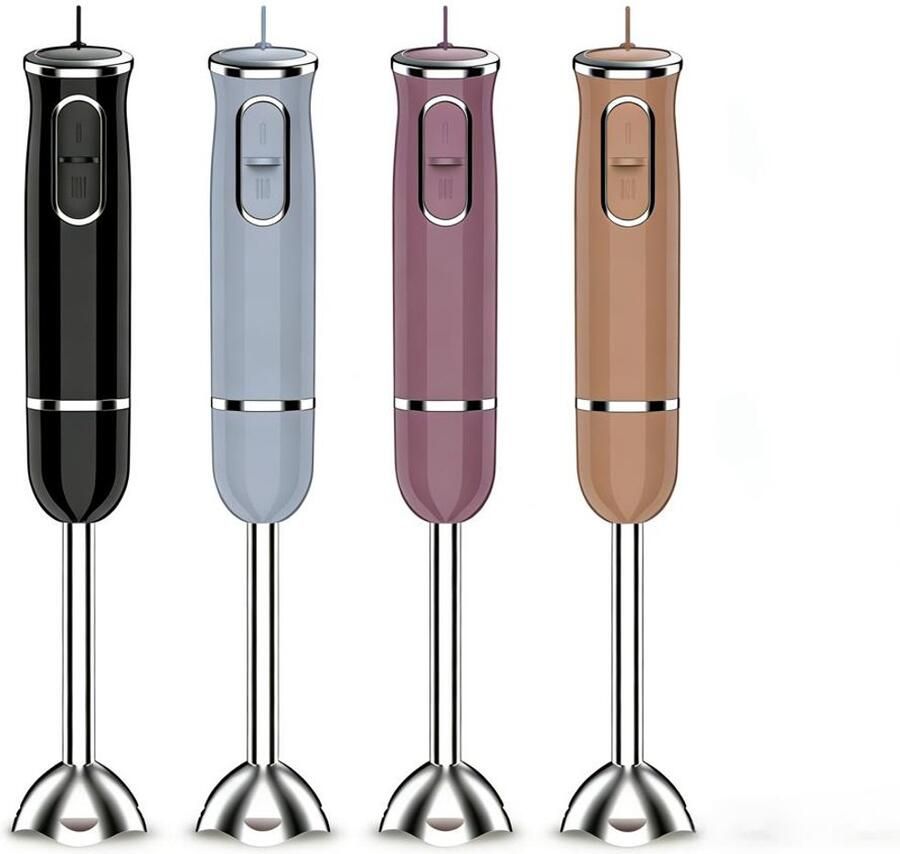 Sokany Hand Blender 300W – Staafmixer met RVS Mixervoet – 2 Snelheden – Ergonomisch Design