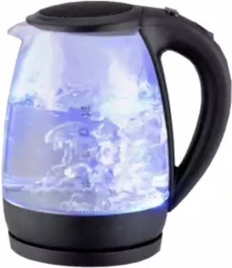 Sokany Waterkoker 1.7Liter Glas Met Led verlichting 2200 W BPA vrij Camping Waterkoker - Foto 1