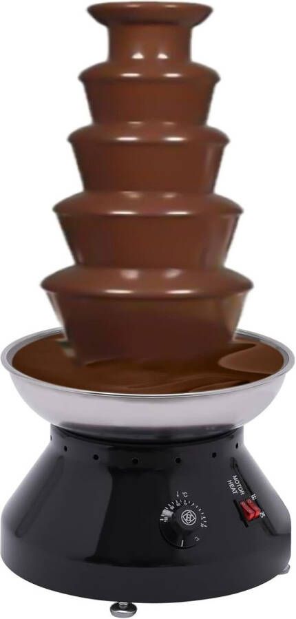 Solacis Chocoladefontein Chocolade fontein Chocolade fondue Chocolade smelter Chocolade verwarmer Must have voor elke gelegenheid!