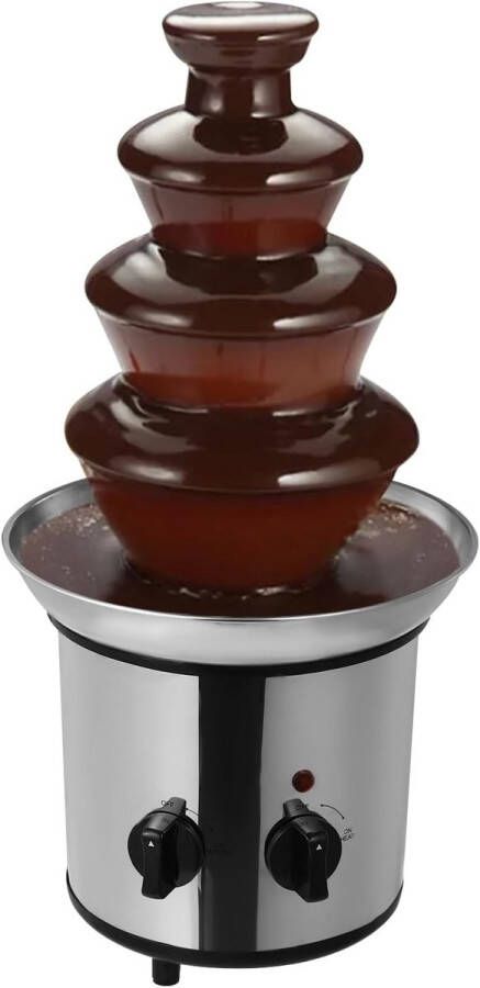 Solacis Chocoladefontein Chocolade fontein Chocolade fondue Chocolade smelter Chocolade verwarmer Must have voor elke gelegenheid!