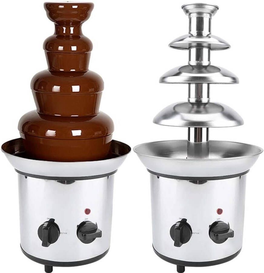 Solacis Chocoladefontein Chocolade fontein Chocolade fondue Chocolade smelter Chocolade verwarmer Must have voor elke gelegenheid!