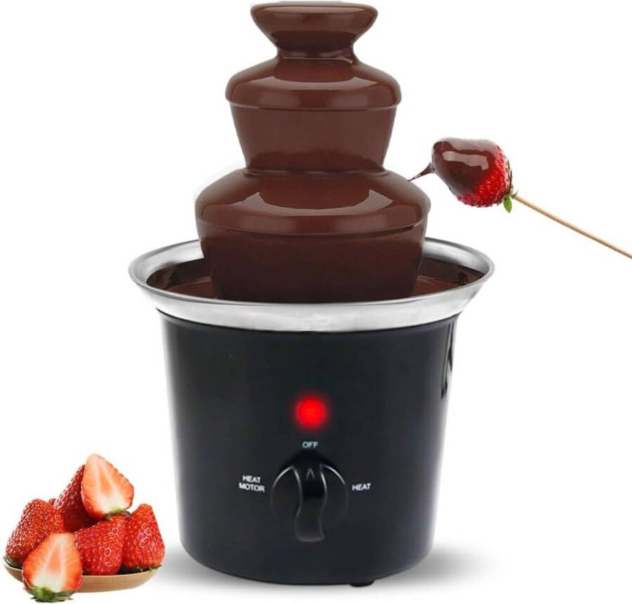Solacis Chocoladefontein Chocolade fontein Chocolade fondue Chocolade smelter Chocolade verwarmer Must have voor elke gelegenheid!