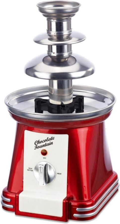 Solacis Chocoladefontein Chocolade fontein Chocolade fondue Chocolade smelter Chocolade verwarmer Must have voor elke gelegenheid!