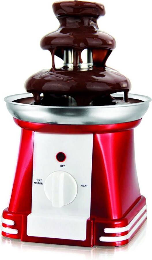 Solacis Chocoladefontein Chocolade fontein Chocolade fondue Chocolade smelter Chocolade verwarmer Must have voor elke gelegenheid!