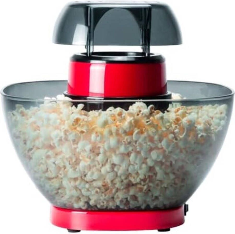 Solacis Popcorn machine Popcorn Popcornmakers Popcornmachine 1200W Zonder olie of boter Perfect voor een feestje!