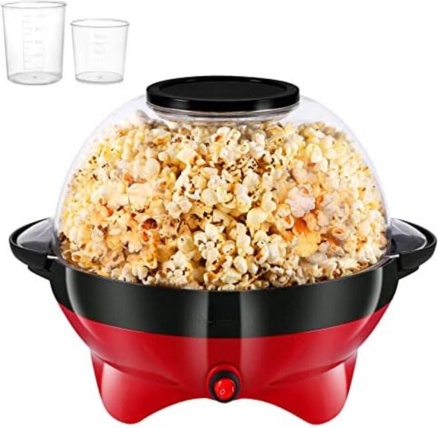 Solacis Popcorn machine Popcorn Popcornmakers Popcornmachine 5l inhoud 800W Perfect voor een feestje!
