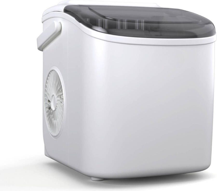 Solene IJsblokjesmachine IJsblokjesmaker Ice Cube Maker – Zelfreinigende Functie Met IJsschep Watertank Draagbaar Voor Thuis Feest Kantoor