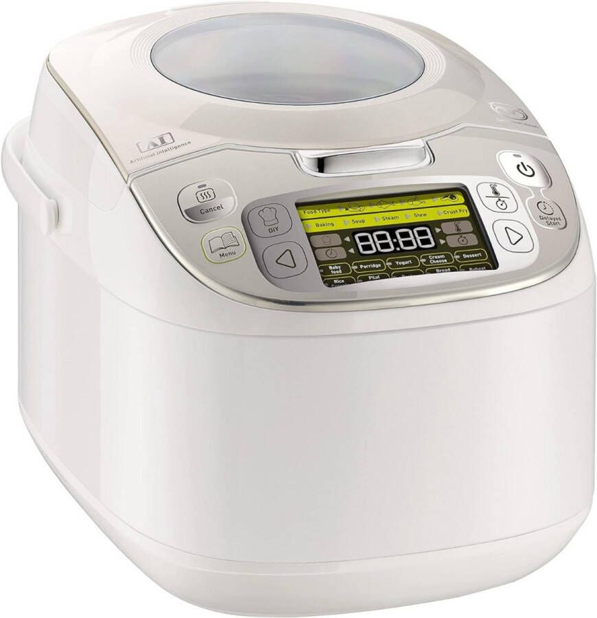 Solene Rijstkoker Met Stomer Warmhoudfunctie Multicooker Rice Cooker 2 Tot 5 Personen Elektrische Rijstkoker Compact En Handig In Gebruik
