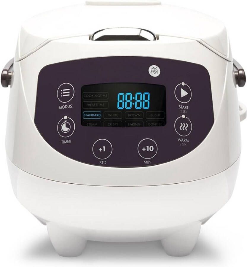 Solene Rijstkoker Met Stomer Warmhoudfunctie Multicooker Rice Cooker 2 Tot 5 Personen Elektrische Rijstkoker Compact En Handig In Gebruik