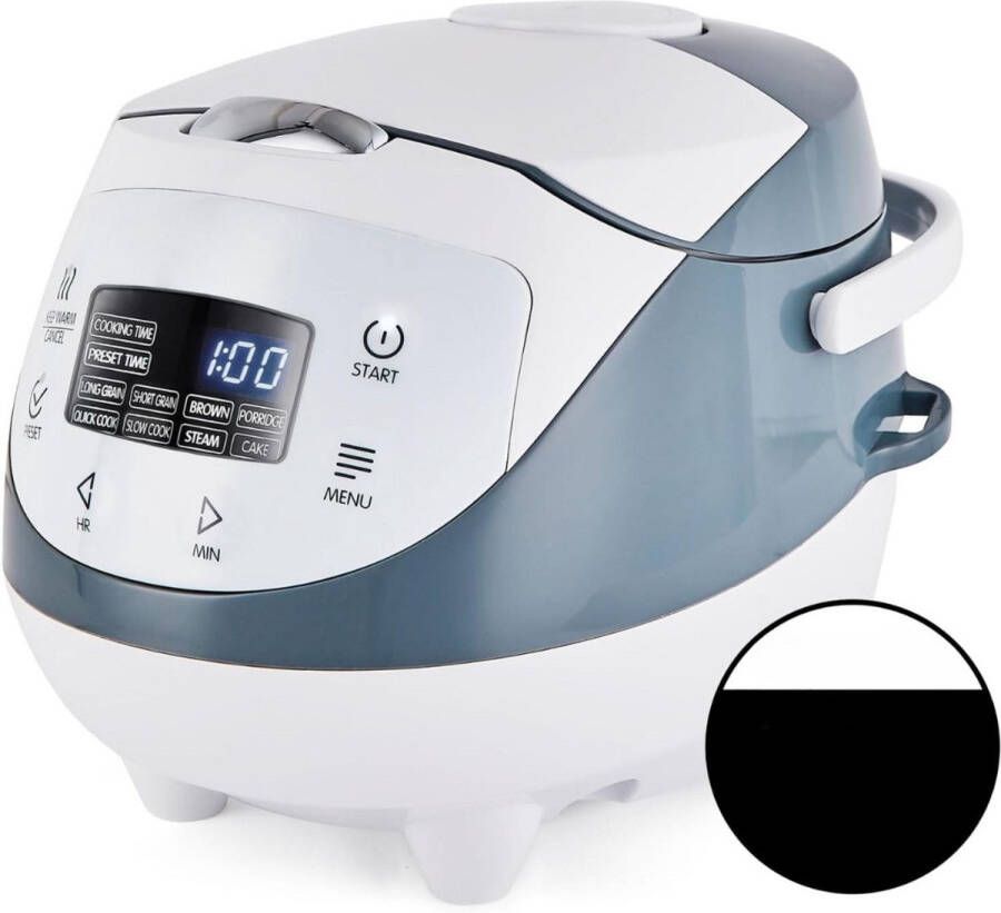 Solene Rijstkoker Met Stomer Warmhoudfunctie Multicooker Rice Cooker 2 Tot 5 Personen Elektrische Rijstkoker Compact En Handig In Gebruik