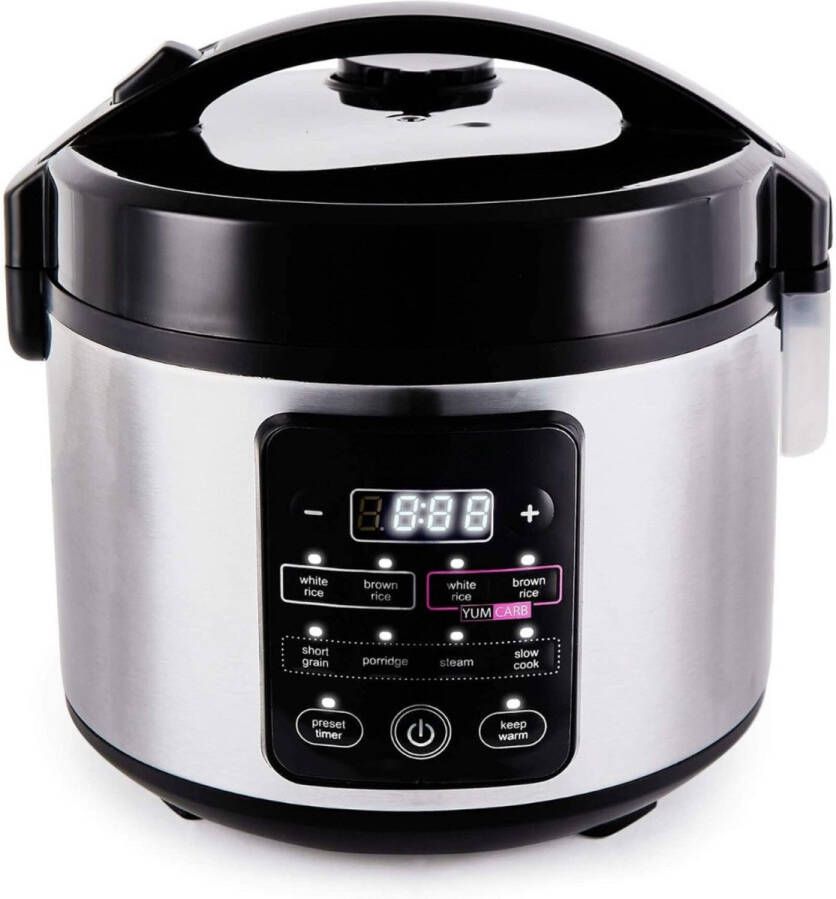Solene Rijstkoker Met Stomer Warmhoudfunctie Multicooker Rice Cooker 2 Tot 5 Personen Elektrische Rijstkoker Compact En Handig In Gebruik