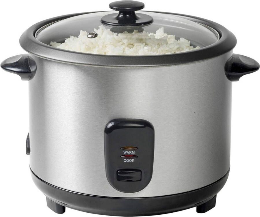 Solene Rijstkoker Multifunctioneel Warmhoudfunctie Automatische Uitschakeling Inclusief Maatbeker En Rijstlepel Uitneembare Binnenpan Vaatwasserbestendig