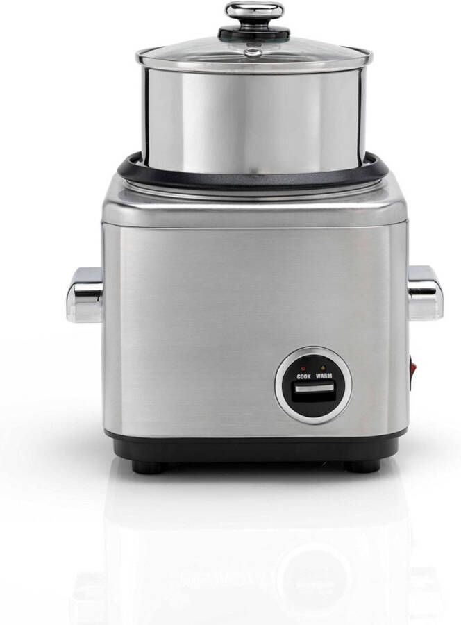 Solene Rijstkoker Met Stomer Warmhoudfunctie Multicooker Rice Cooker 2 Tot 5 Personen Elektrische Rijstkoker Compact En Handig In Gebruik