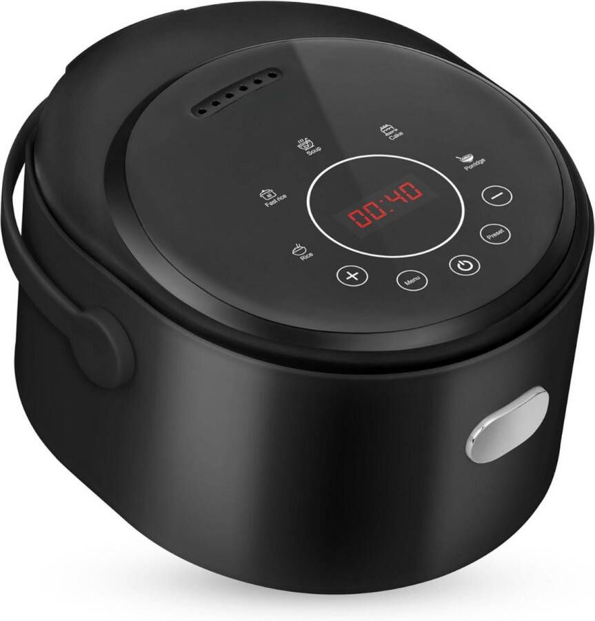Solene Rijstkoker Met Stomer Warmhoudfunctie Multicooker Rice Cooker 2 Tot 5 Personen Elektrische Rijstkoker Compact En Handig In Gebruik