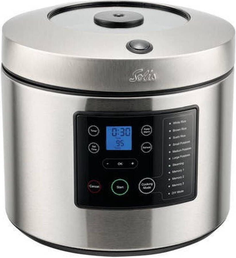 Solis 97900 Zilver 5 l Touch Roestvrijstaal 860 W