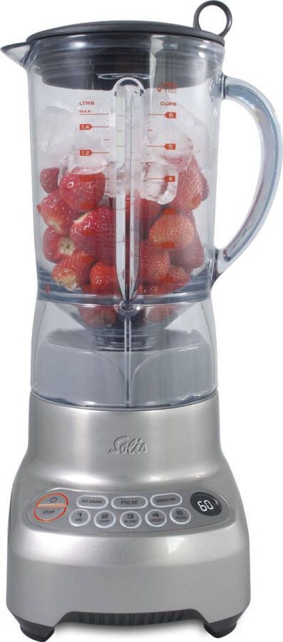 Solis Perfect Blender Pro 824 Zilver ProKinetix Systeem
