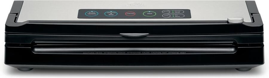Solis Vac Premium Auto Lock Vacumeermachine Vacuum Sealer Automatische Vergrendeling Vacuummachine met Pulsefunctie en Foliesnijder RVS Tot 30 cm