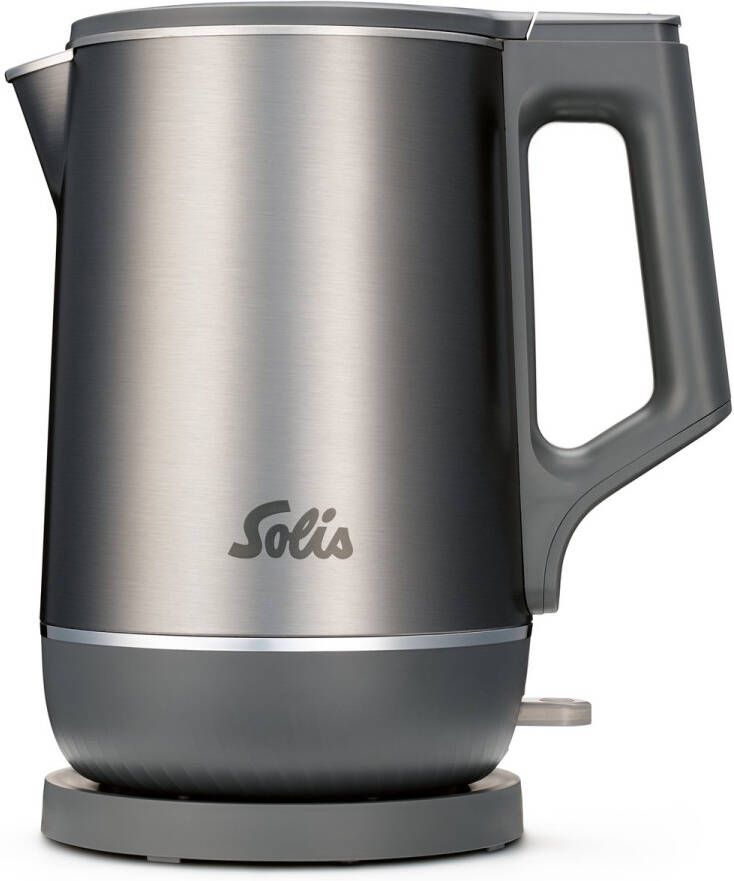 Solis Waterkoker Eco Boil Kettle Energiezuinige Waterkoker RVS met Kalkfilter 1 7 Liter