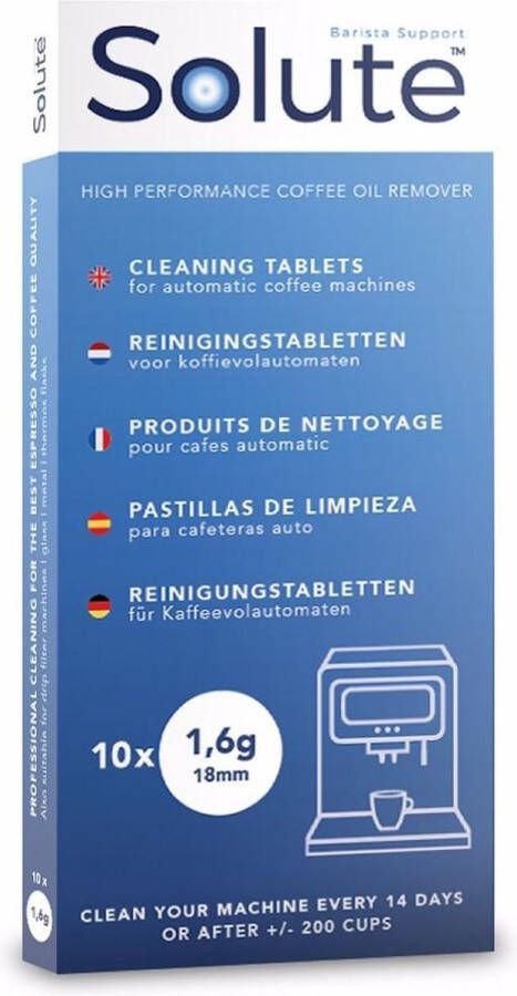 Merkloos Universele Reinigingstabletten TBV Koffie machine 10 Tabletten 1 6 Gram - Foto 2