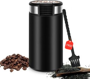Sonifer Koffiemolen Coffee Grinder Electrisch Koffiemaler met Borsteltje Multifunctioneel Roestvrij