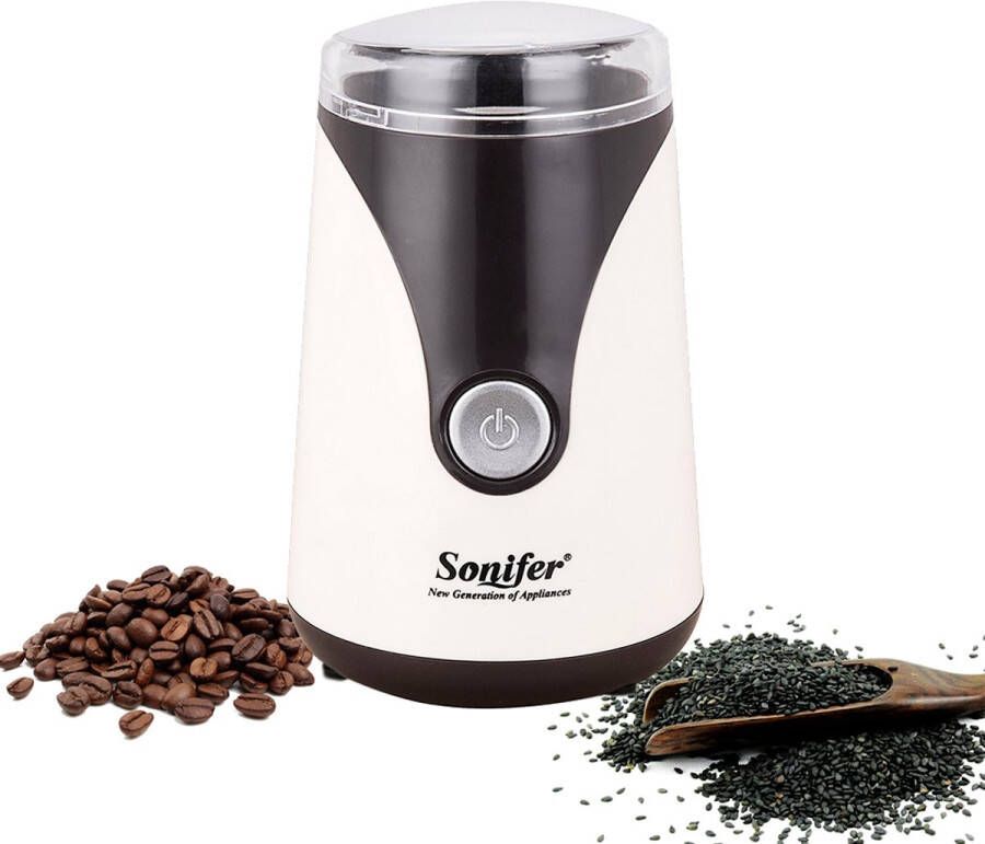 Sonifer SF-3519 Elektrische Koffiemolen 160W Beige