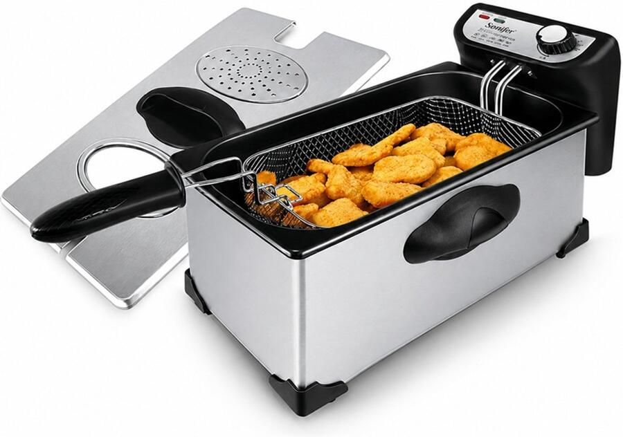 Sonifer SF-1001 Friteuse 3 Liter 2200 Watt RVS