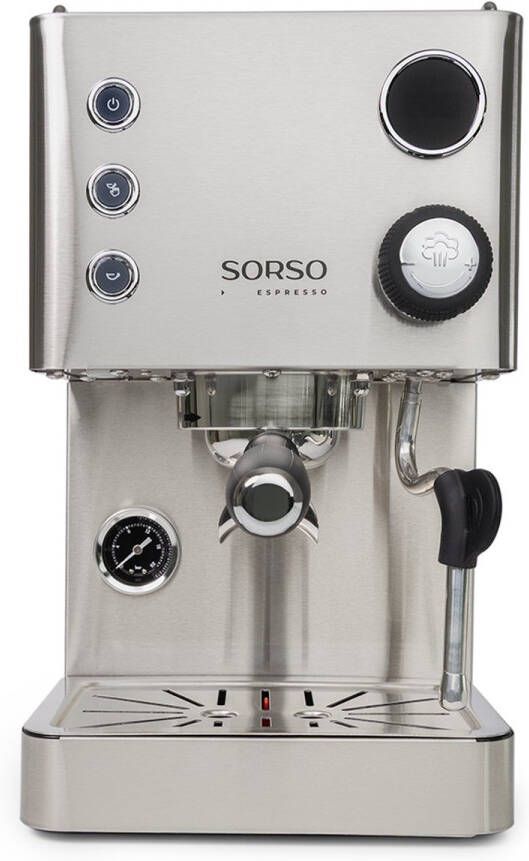 SORSO Espresso machine Roestvrij staal