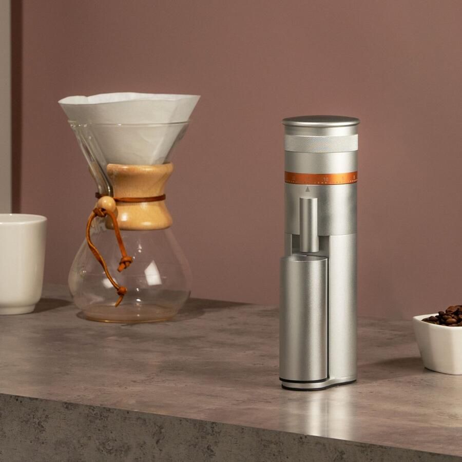 SORSO Electric Coffee Grinder Silver - Foto 2