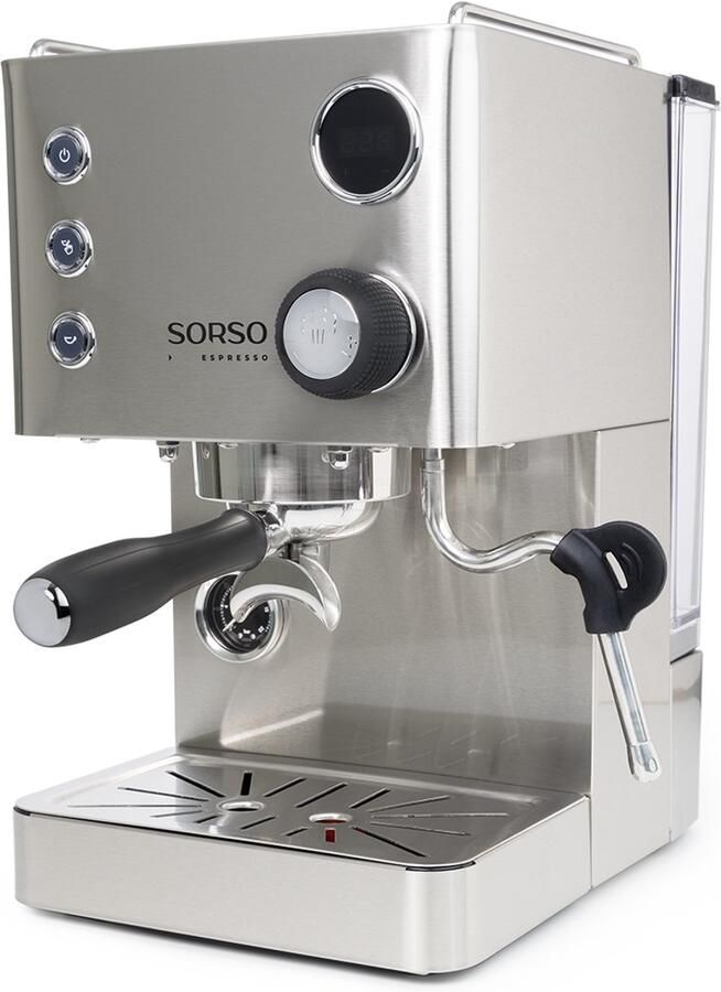 SORSO Espresso machine Roestvrij staal