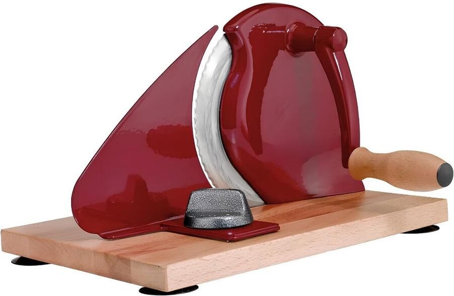 SP Broodsnijmachine Handmatige Broodsnijder Solinger Broodsnijder Rood 20cm x 12cm x 30cm
