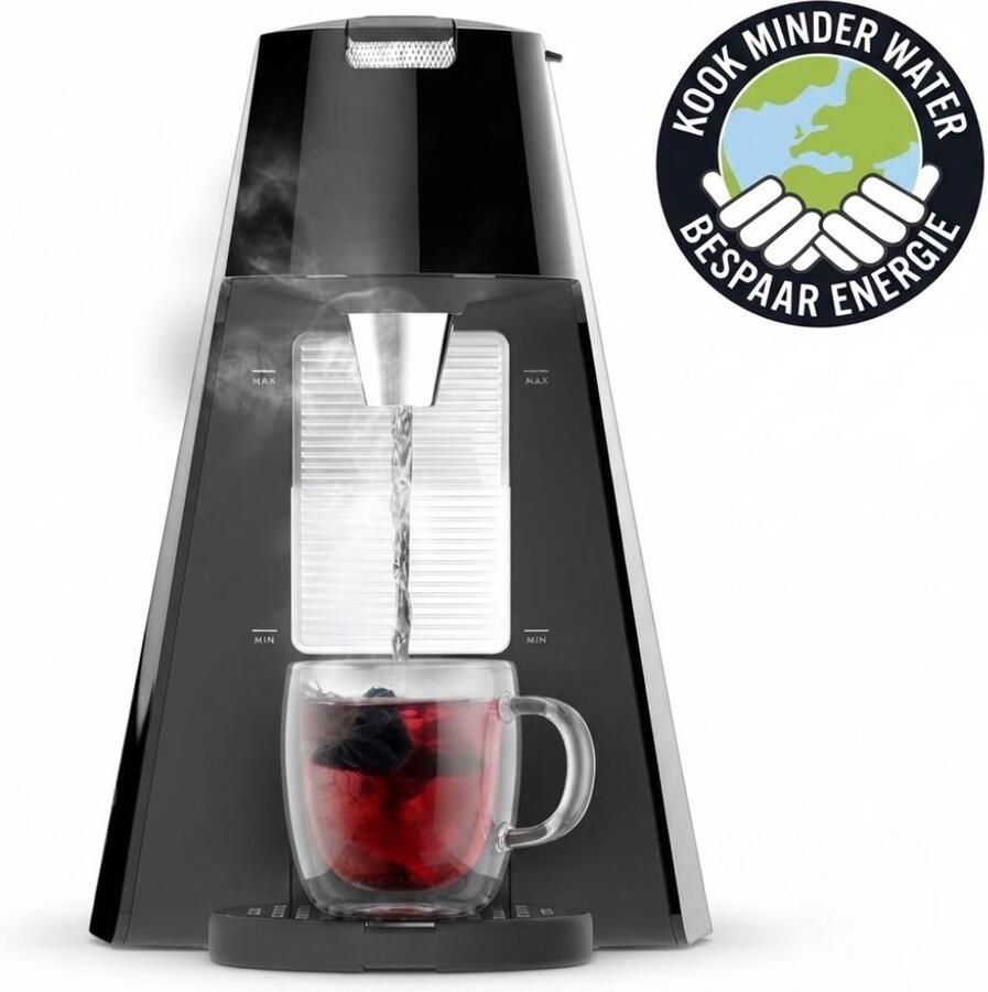SP Heetwaterdi enser Heetwater Di ensers Instant Waterkoker Zwart 12cm x 11cm x 10cm