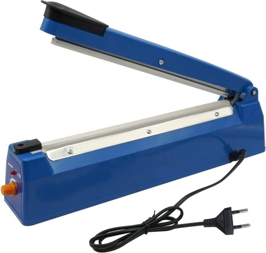 SSTRWGOOD 300 mm sealapparaat – 3 mm sealbreedte – foliesealer – temperatuurgeregelde sealer geschikt voor Mylar- PP- en PE-zakken