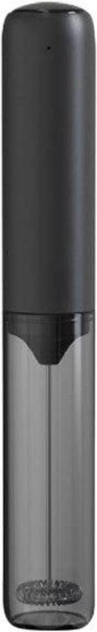 SSTRWGOOD Batterij aangedreven melkopschuimer 3 4x22 5cm Oplaadbaar met grote batterijcapaciteit Comfortabele grip en stofdicht deksel Geschikt voor koffie latte en cappuccino RVS materiaal