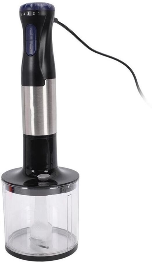 Staafmixer 4-in-1 Keukenmachine met 20 Snelheden en Boostknop