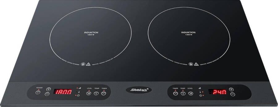 Steba IK100 Dubbele Inductiekookplaat - Foto 2