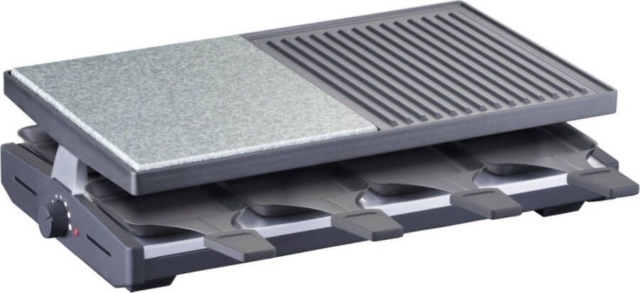 Steba RC58 Steengrill Gourmetset 8 personen 37 x 23 cm vaatwasbestendig