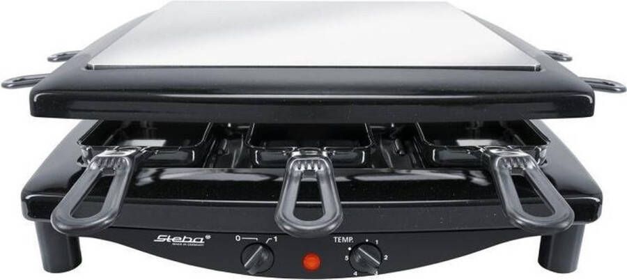 Steba RC7BS Steengrill Gourmet Premium raclette Deluxe 8 personen PFAS vrij - Foto 1