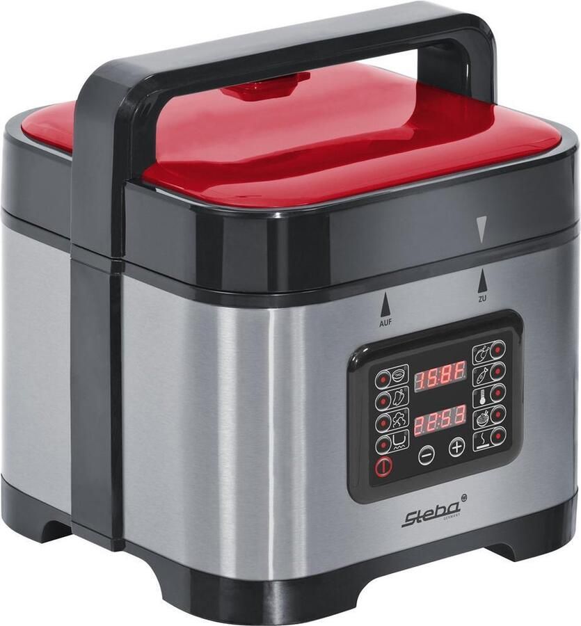 Steba DD1ECO Stoomkoker Snelkookplan Multicooker 5L 9 programma's timer RVS