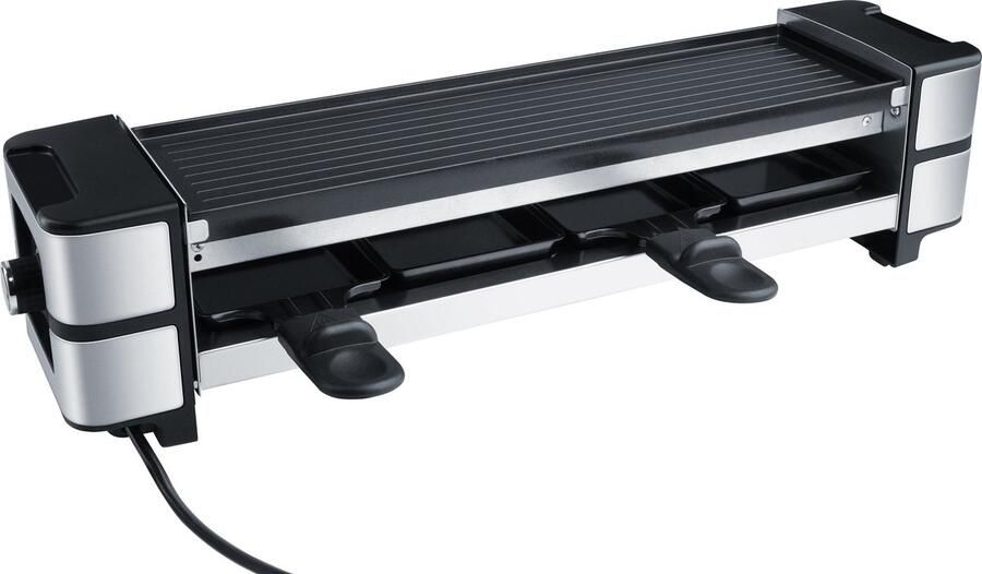 Steba RC140 Gourmetstel Raclette Grill & Bakplaat 4 personen PFAS-vrije coating Regelbare thermostaat