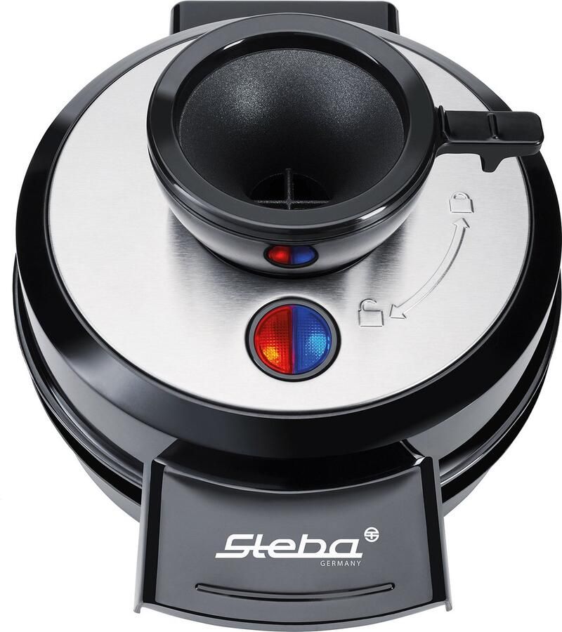 Steba WE20 Wafelijzer met vulopening 4 wafels per keer Zwart - Foto 2