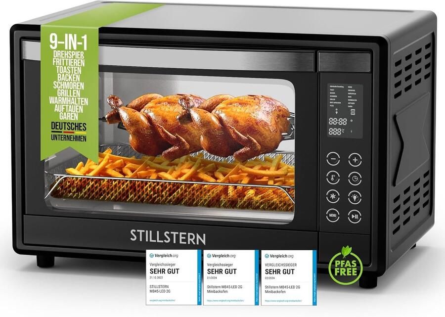 Stillstern MB45-LED 2G 45 l 2000 W Zwart - Foto 1