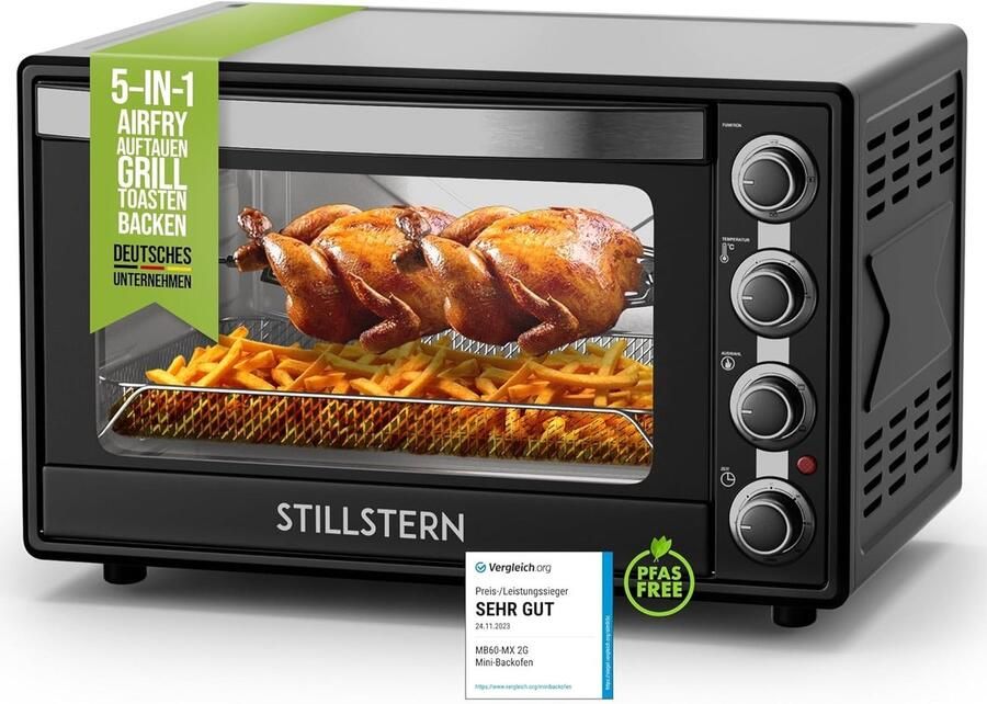 Stillstern MB60-MX 2G 60 l 2200 W Zwart