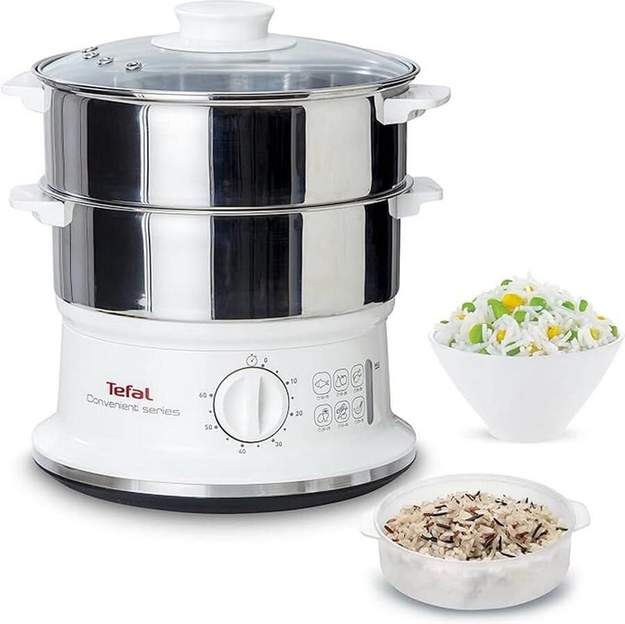 Stoomkoker met 6 liter capaciteit 900 W