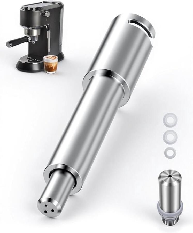 Stoompijpje voor koffiemachine Roestvrijstalen melkopschuimer voor espressomachine slang voor Dedica één opening en drie openingen upgrade voor latte art