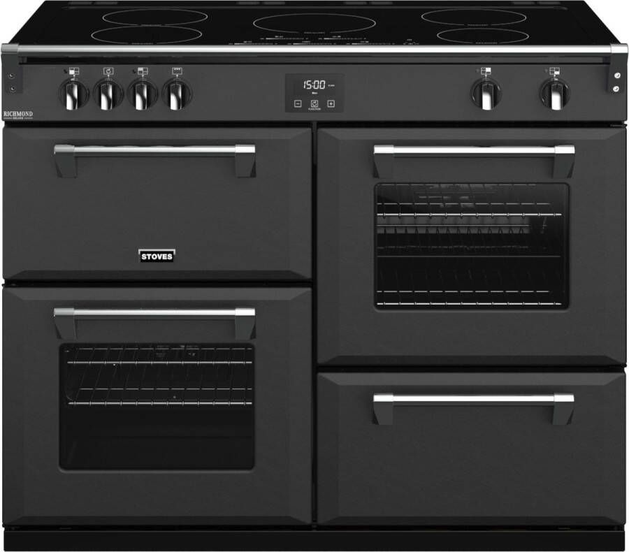 Stoves 444410986 fornuis Range-fornuis Electrisch Inductiekookplaat zones Antraciet A