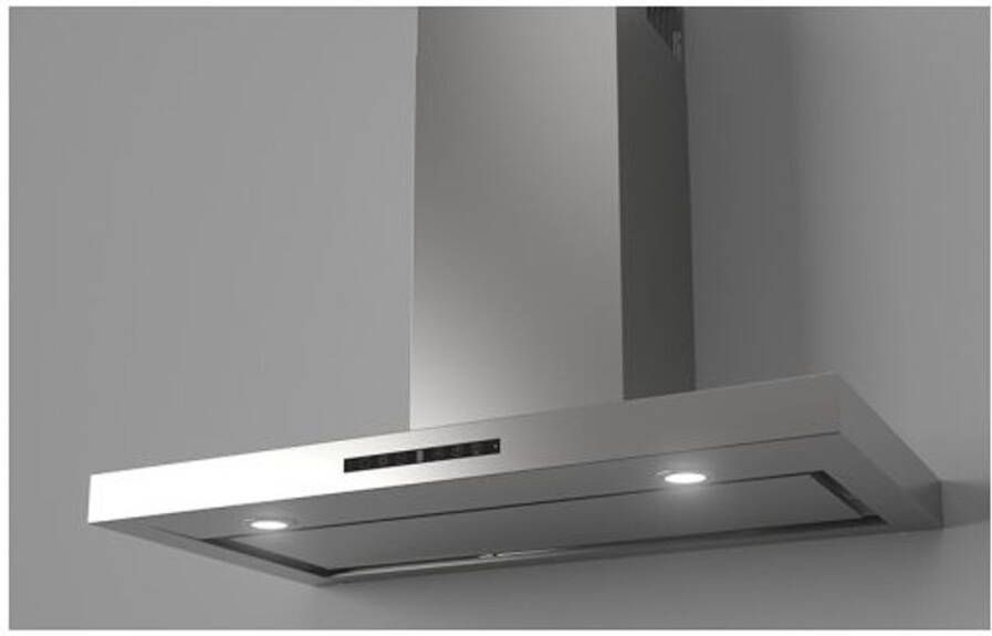 Stoves Level 900 RC 90 cm afzuigkap rvs