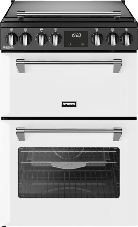 Stoves 444411998 fornuis Vrijstaand fornuis Electrisch Inductiekookplaat zones Wit